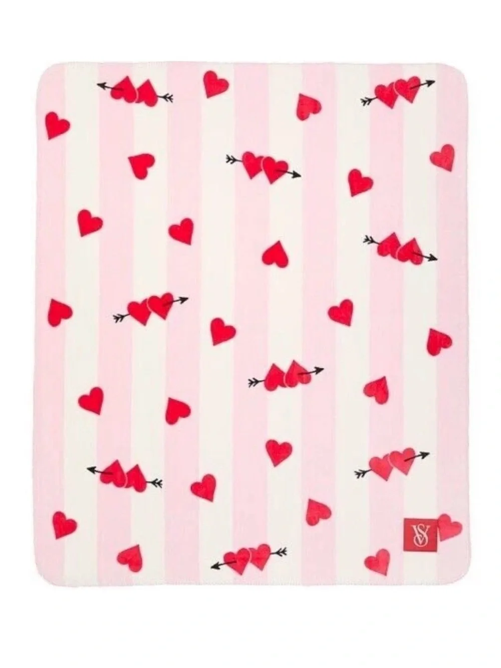 VICTORIA’S SECRET- VALENTINE’S DAY EDITION 2025- COZY FLEECE BLANKET 50X60”